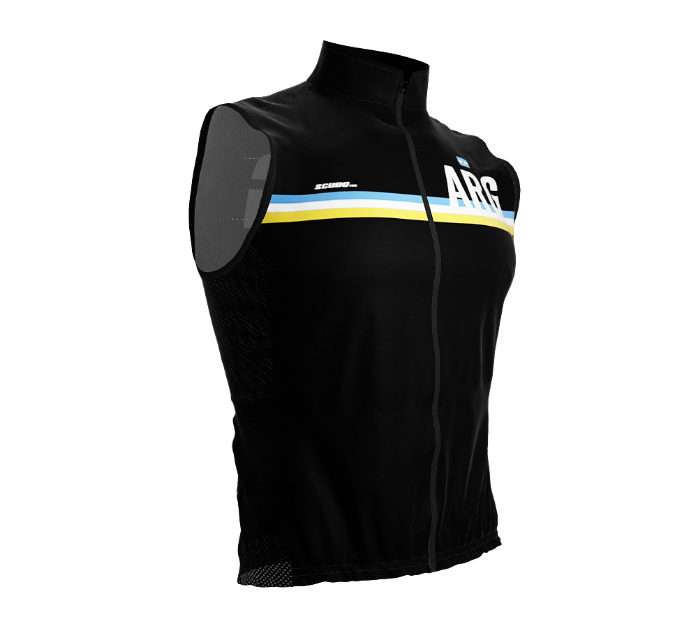 Wind Breaker Cycling Running Sports Vest Argentina Country Code for Men And Women