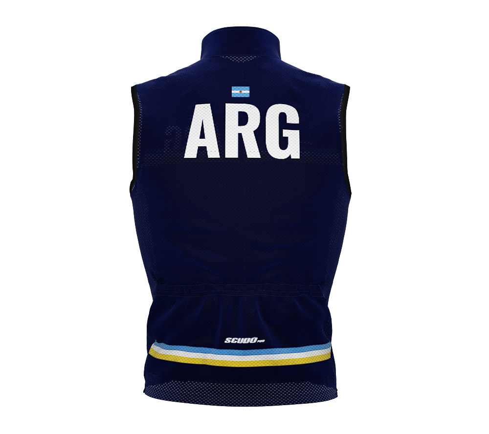 Wind Breaker Cycling Running Sports Vest Argentina Country Code for Men And Women