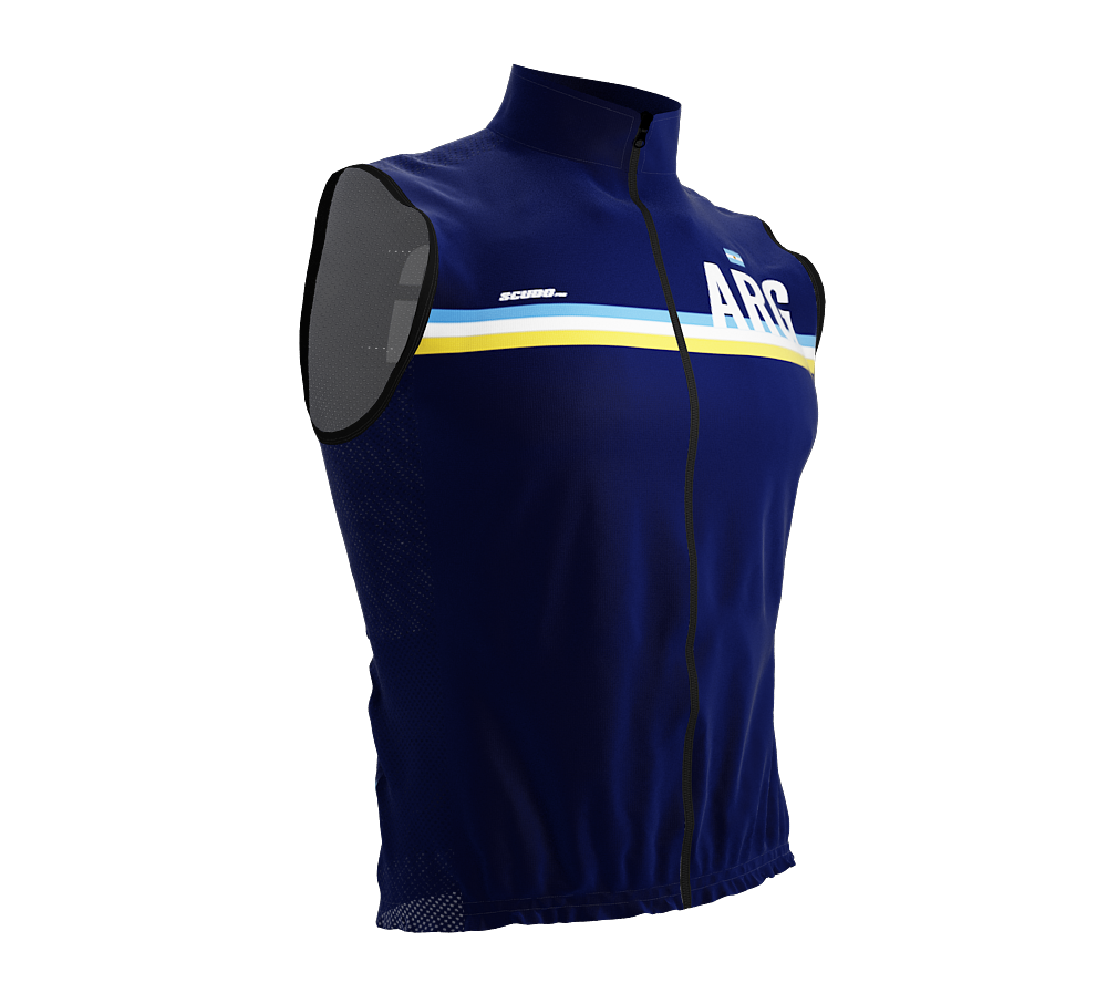 Wind Breaker Cycling Running Sports Vest Argentina Country Code for Men And Women