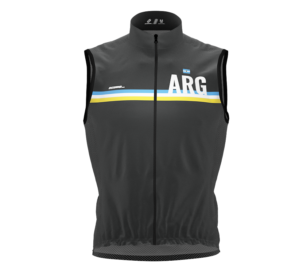 Wind Breaker Cycling Running Sports Vest Argentina Country Code for Men And Women