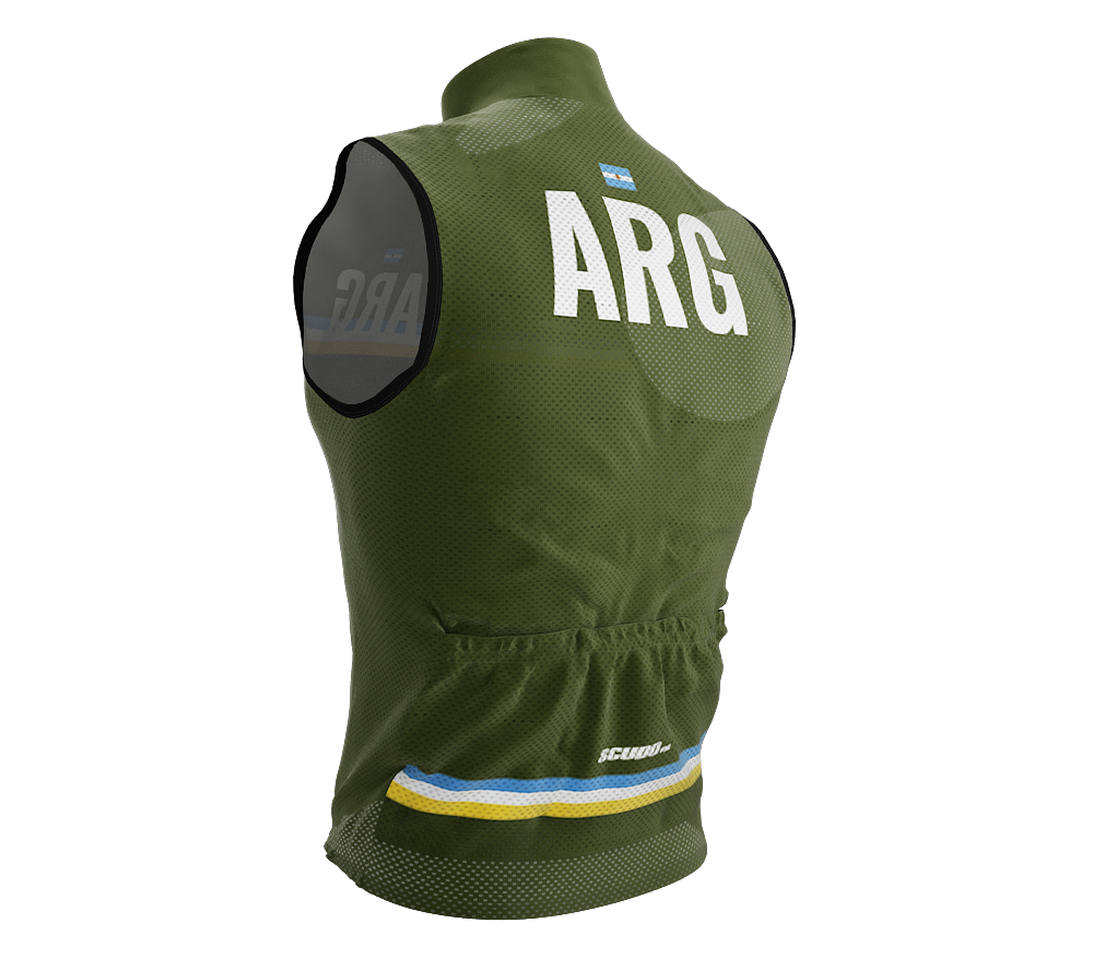 Wind Breaker Cycling Running Sports Vest Argentina Country Code for Men And Women