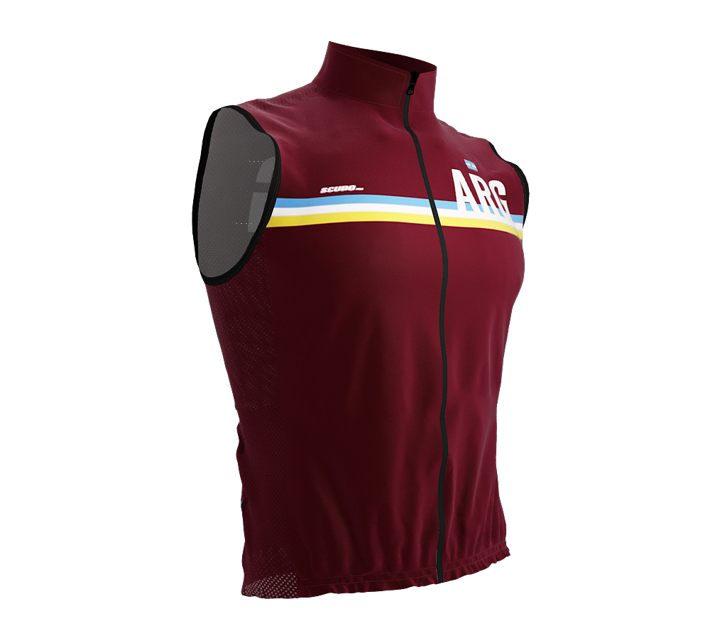 Wind Breaker Cycling Running Sports Vest Argentina Country Code for Men And Women