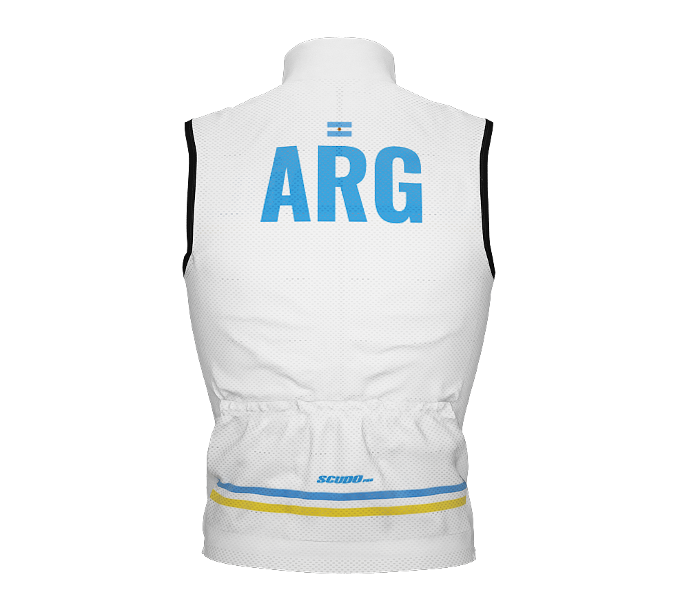 Wind Breaker Cycling Running Sports Vest Argentina Country Code for Men And Women