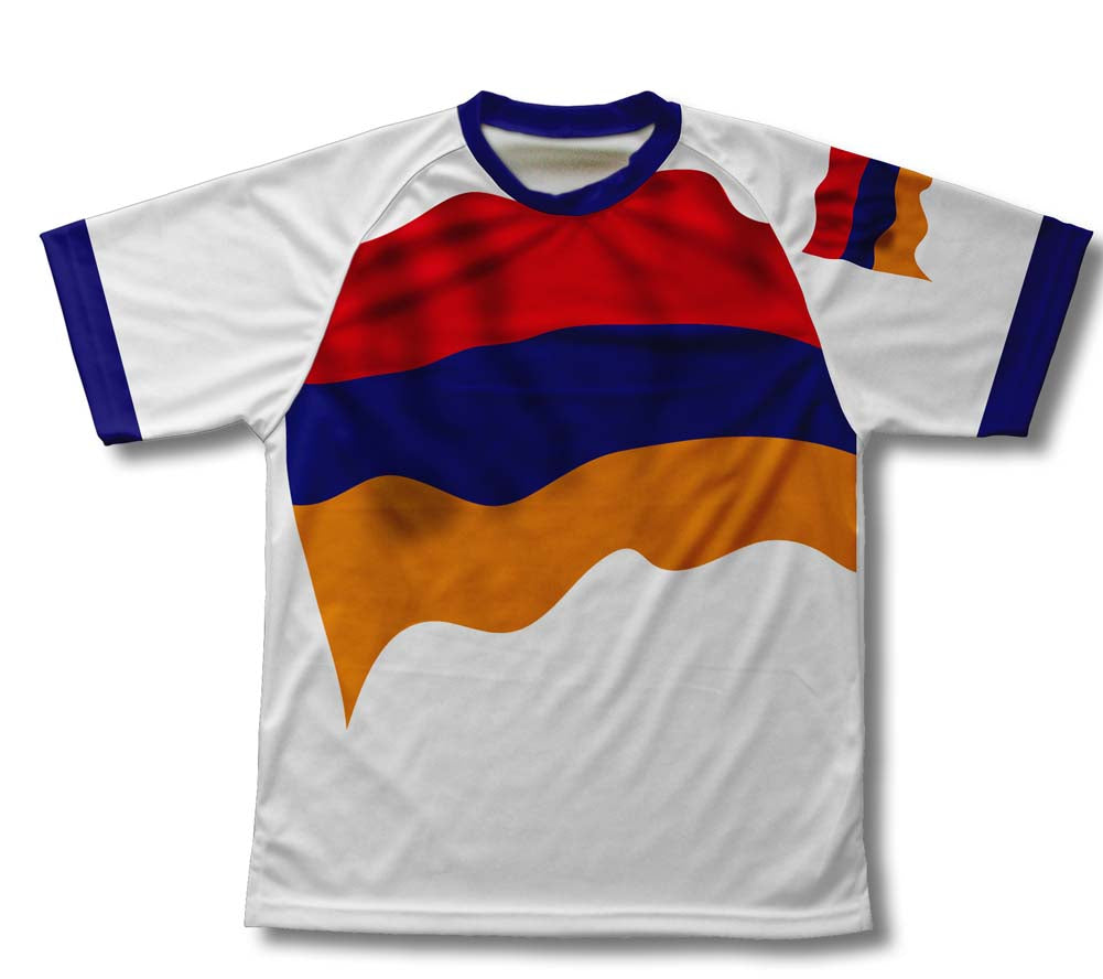 Armenia Flag Technical T-Shirt for Men and Women