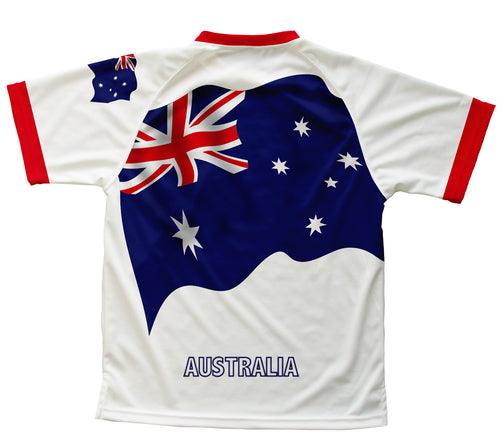 Australia Flag Technical T-Shirt for Men and Women