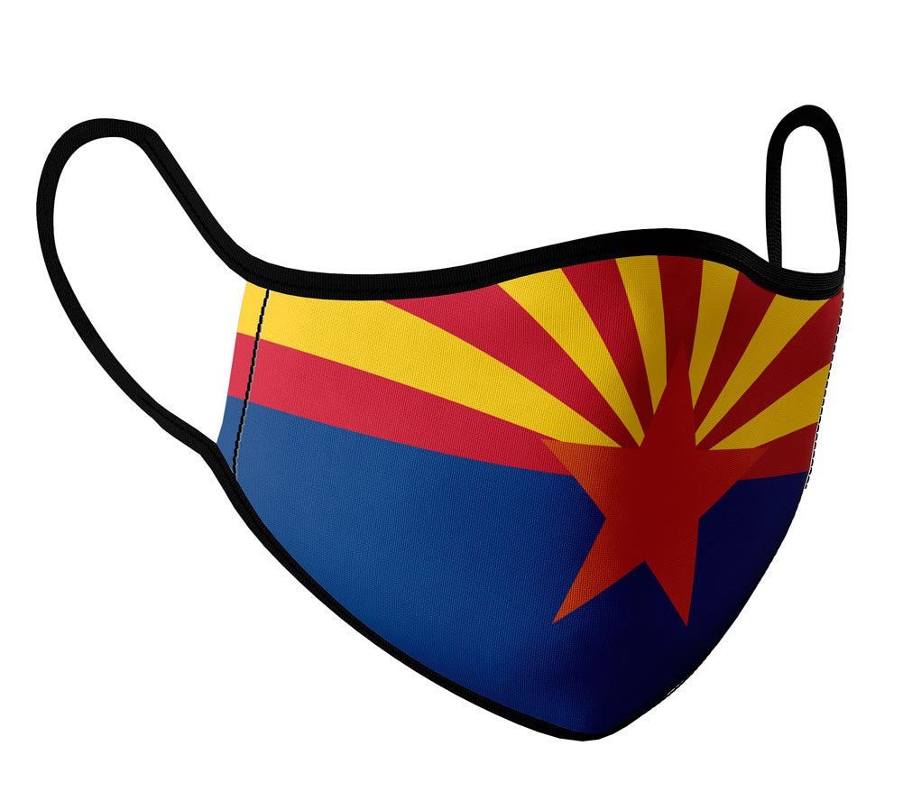 Arizona - Face Mask with fluid and moisture resistant fabric. Reusable and Washable