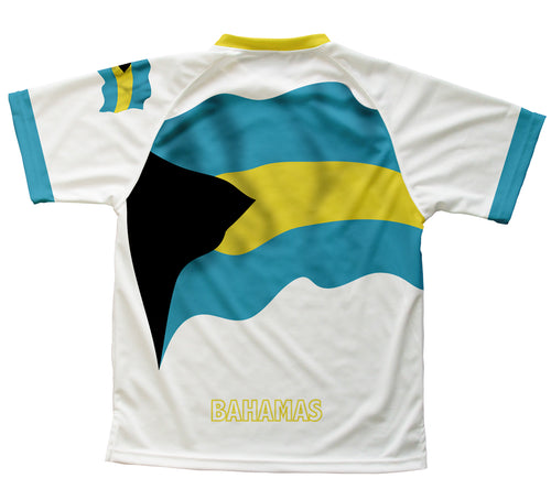 Bahamas Flag Technical T-Shirt for Men and Women