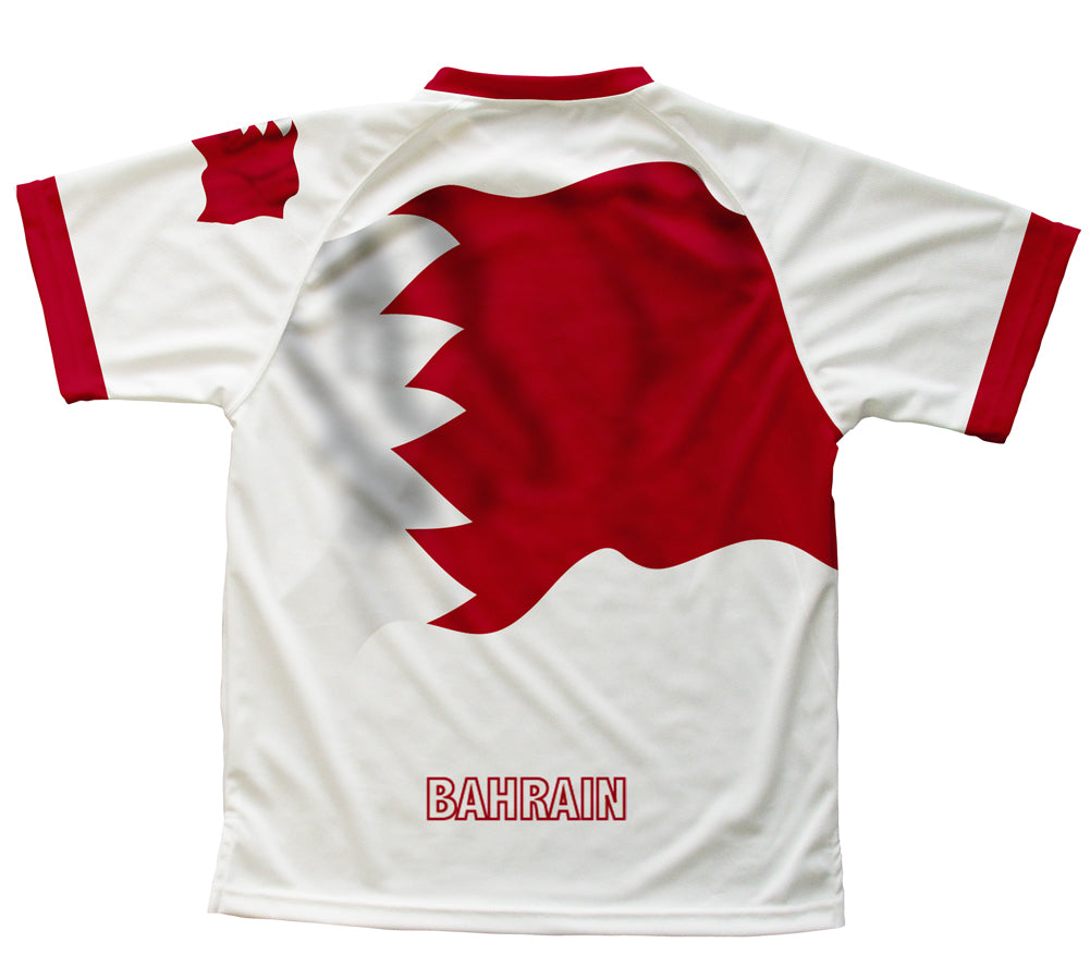Bahrain Flag Technical T-Shirt for Men and Women
