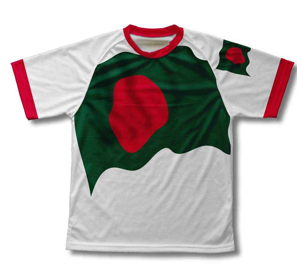 Bangladesh Flag Technical T-Shirt for Men and Women