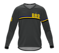 MTB BMX Cycling Jersey Long Sleeve Code Barbados Gray for Men and Women