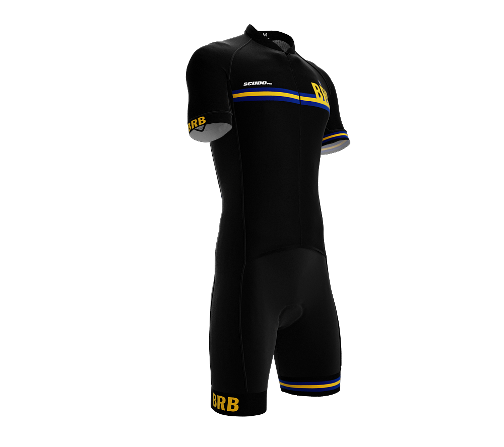 Barbados Black Code Cycling Speedsuit for Men