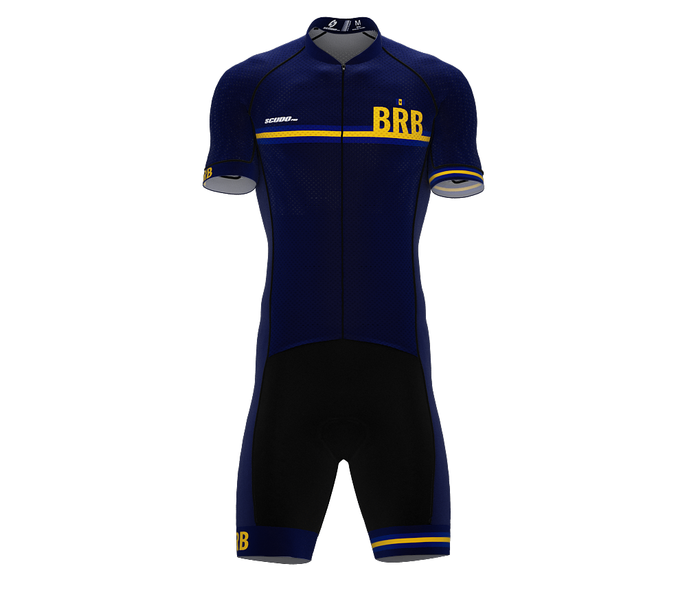 Barbados Blue Code Cycling Speedsuit for Men