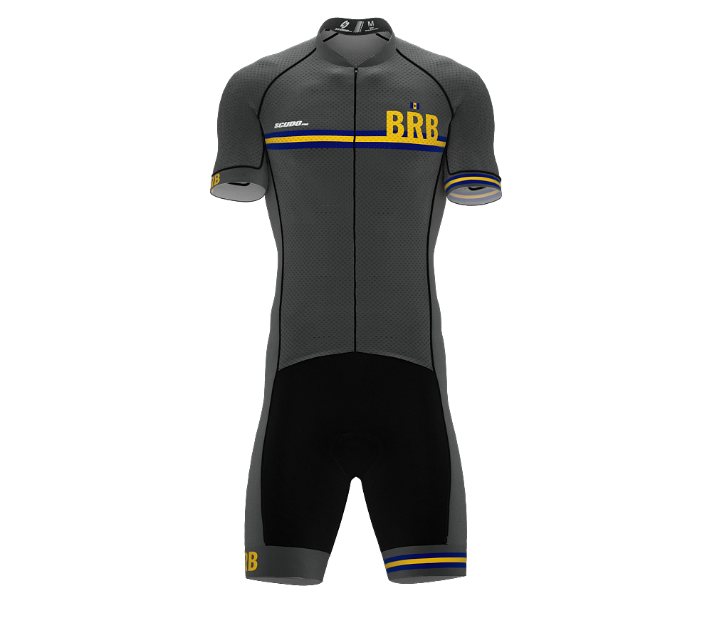 Barbados Gray Code Cycling Speedsuit for Men