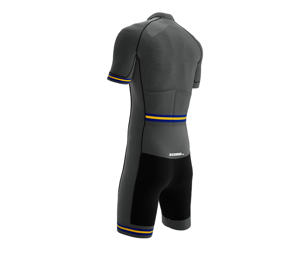 Barbados Gray Code Cycling Speedsuit for Men