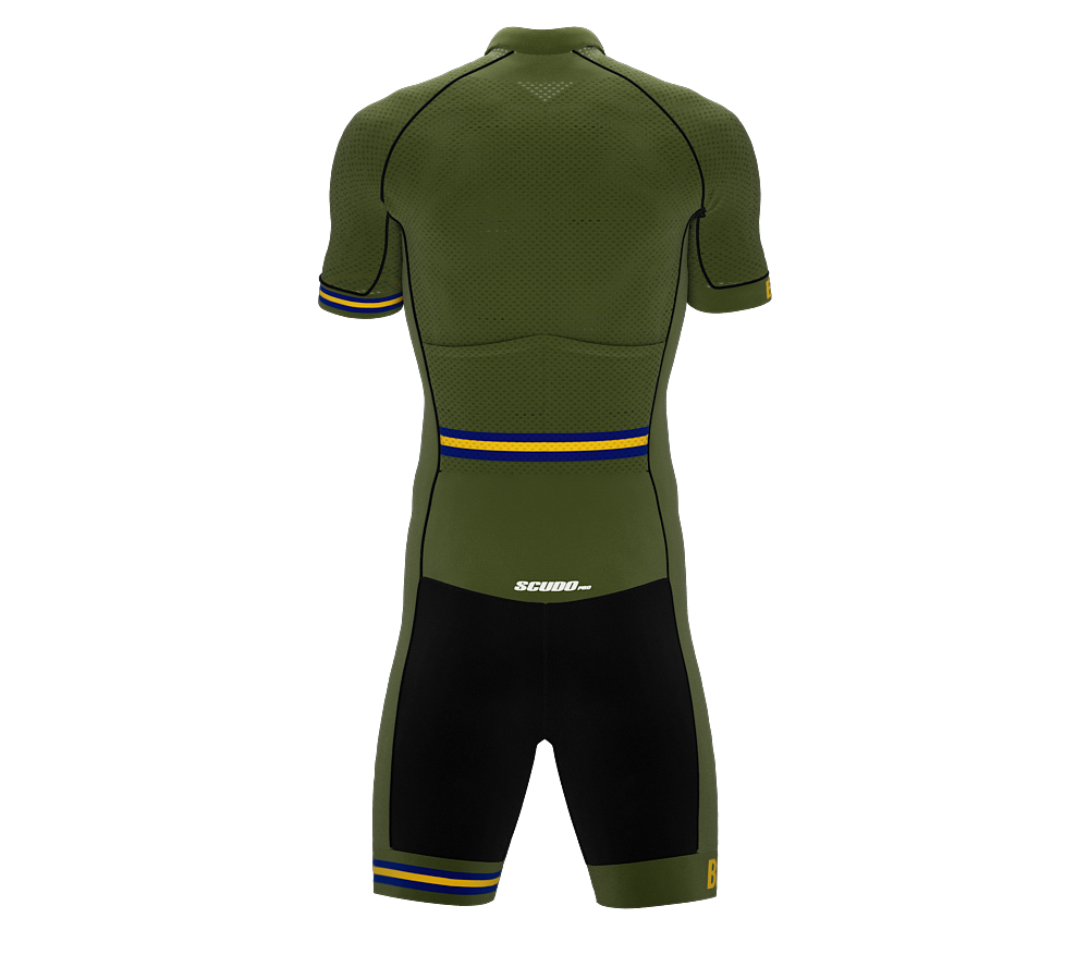 Barbados Green Code Cycling Speedsuit for Men