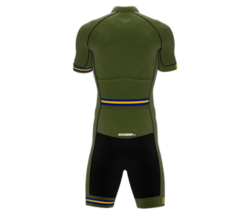 Barbados Green Code Cycling Speedsuit for Men