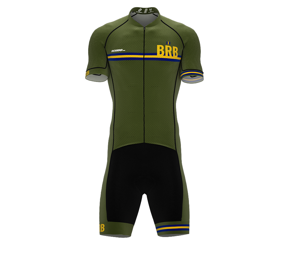 Barbados Green Code Cycling Speedsuit for Men