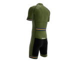 Barbados Green Code Cycling Speedsuit for Men