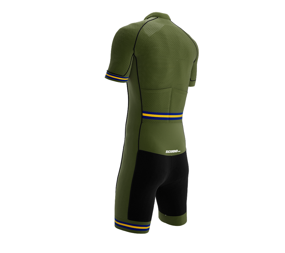 Barbados Green Code Cycling Speedsuit for Men
