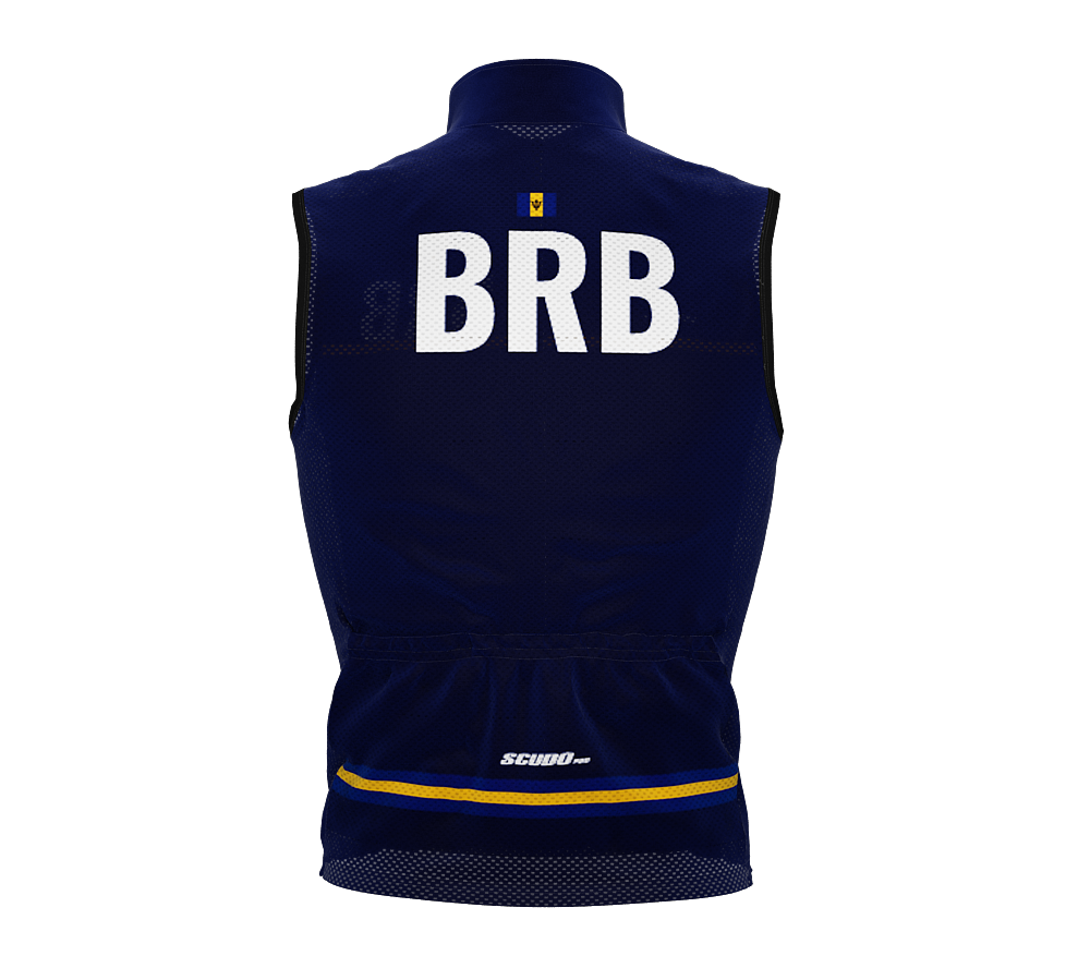 Wind Breaker Cycling Running Sports Vest Barbados Country Code for Men And Women