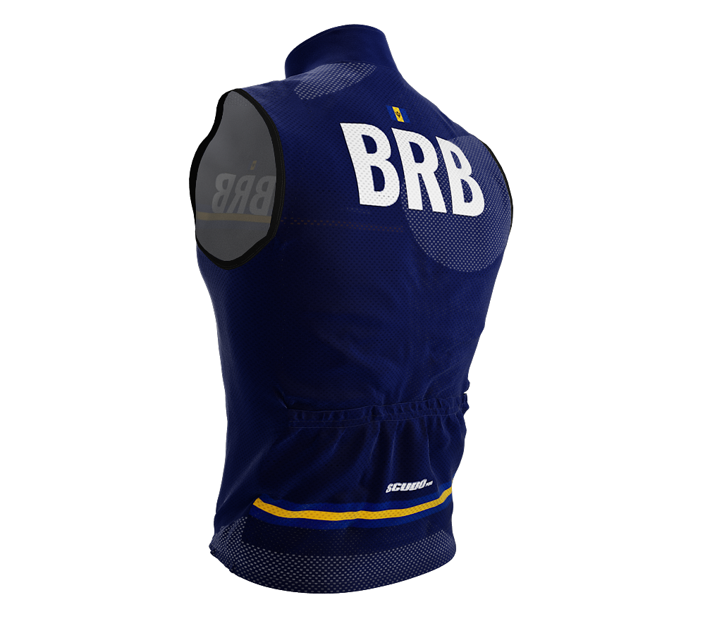 Wind Breaker Cycling Running Sports Vest Barbados Country Code for Men And Women