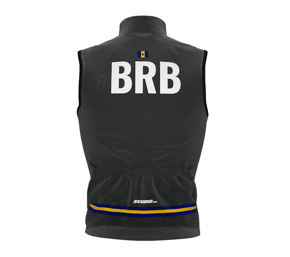 Wind Breaker Cycling Running Sports Vest Barbados Country Code for Men And Women