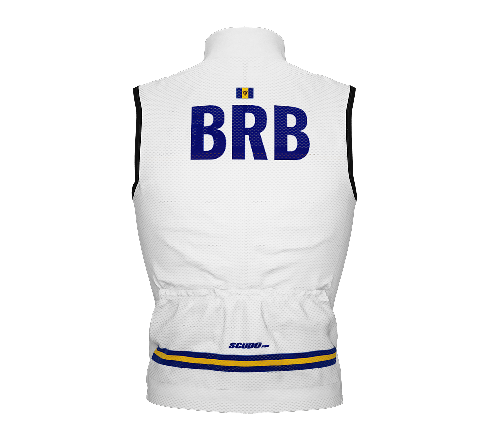 Wind Breaker Cycling Running Sports Vest Barbados Country Code for Men And Women
