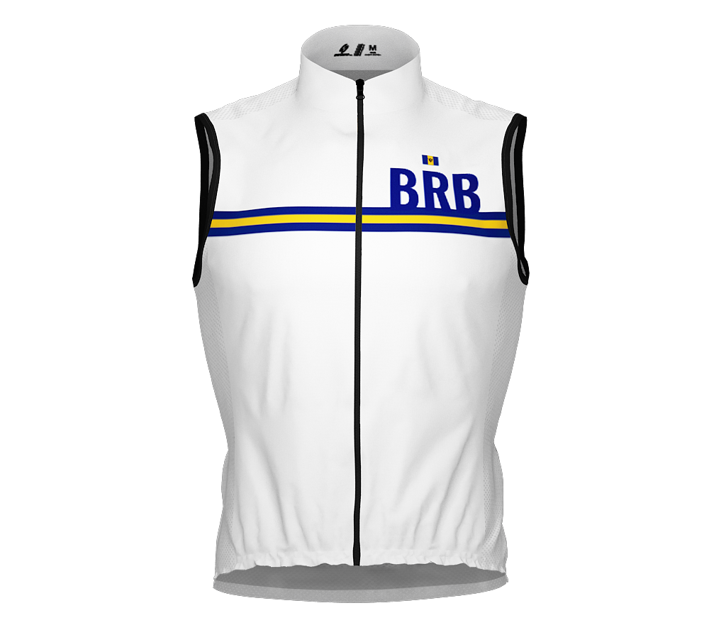 Wind Breaker Cycling Running Sports Vest Barbados Country Code for Men And Women