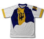 Barbados Flag Technical T-Shirt for Men and Women