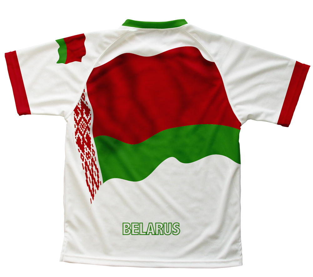Belarus Flag Technical T-Shirt for Men and Women