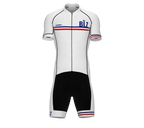 Belize White Code Cycling Speedsuit for Men