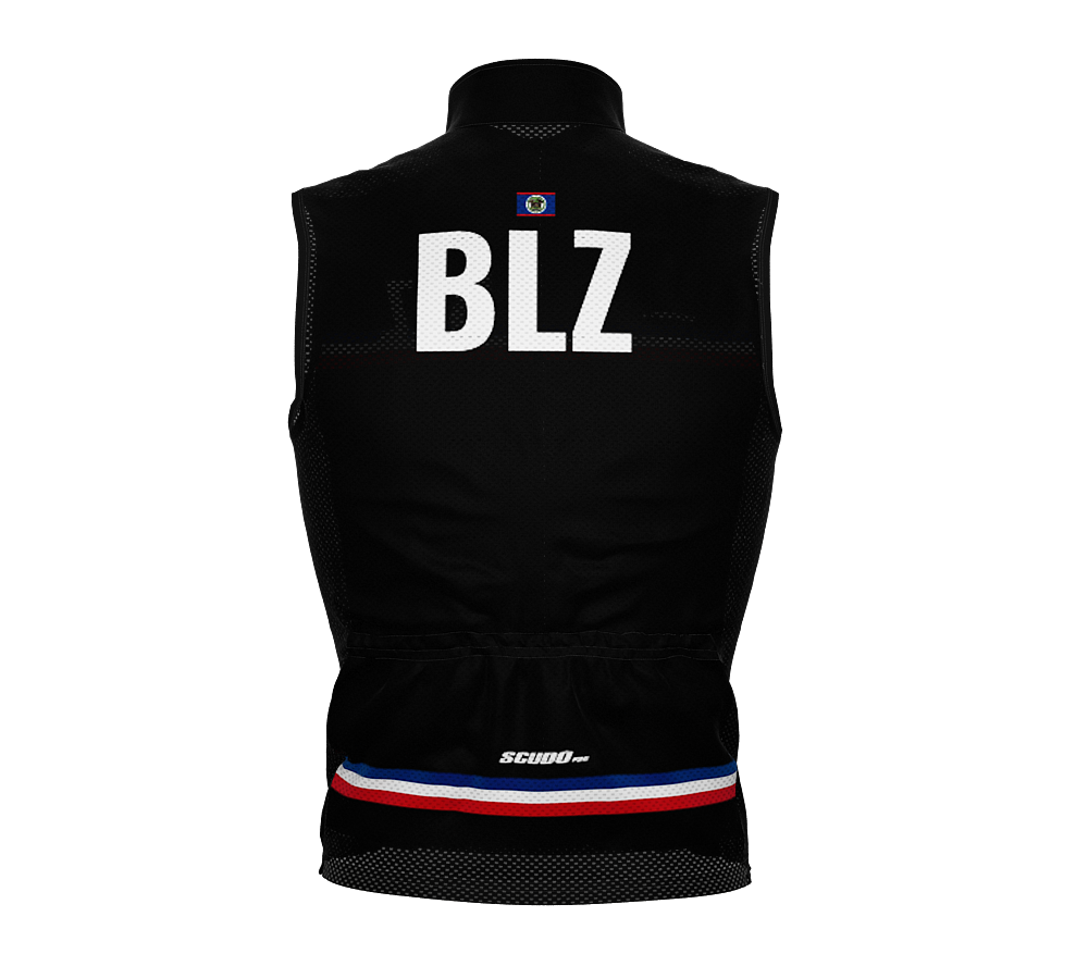 Wind Breaker Cycling Running Sports Vest Belize Country Code for Men And Women
