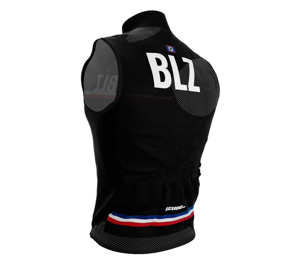 Wind Breaker Cycling Running Sports Vest Belize Country Code for Men And Women