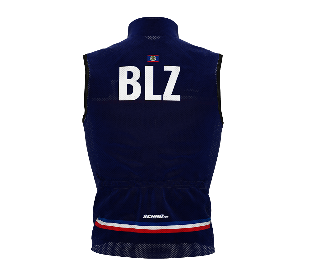 Wind Breaker Cycling Running Sports Vest Belize Country Code for Men And Women