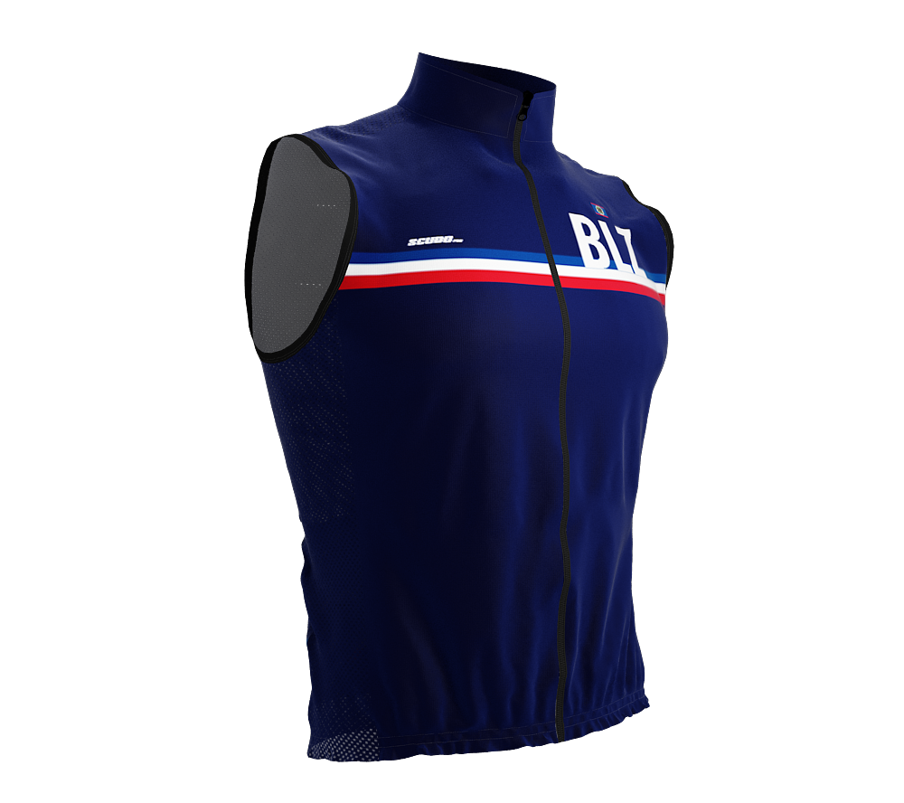 Wind Breaker Cycling Running Sports Vest Belize Country Code for Men And Women
