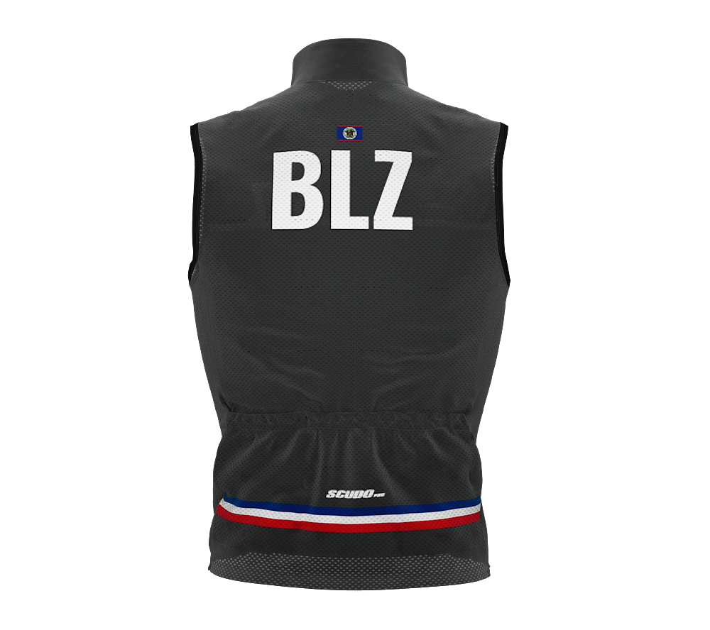 Wind Breaker Cycling Running Sports Vest Belize Country Code for Men And Women