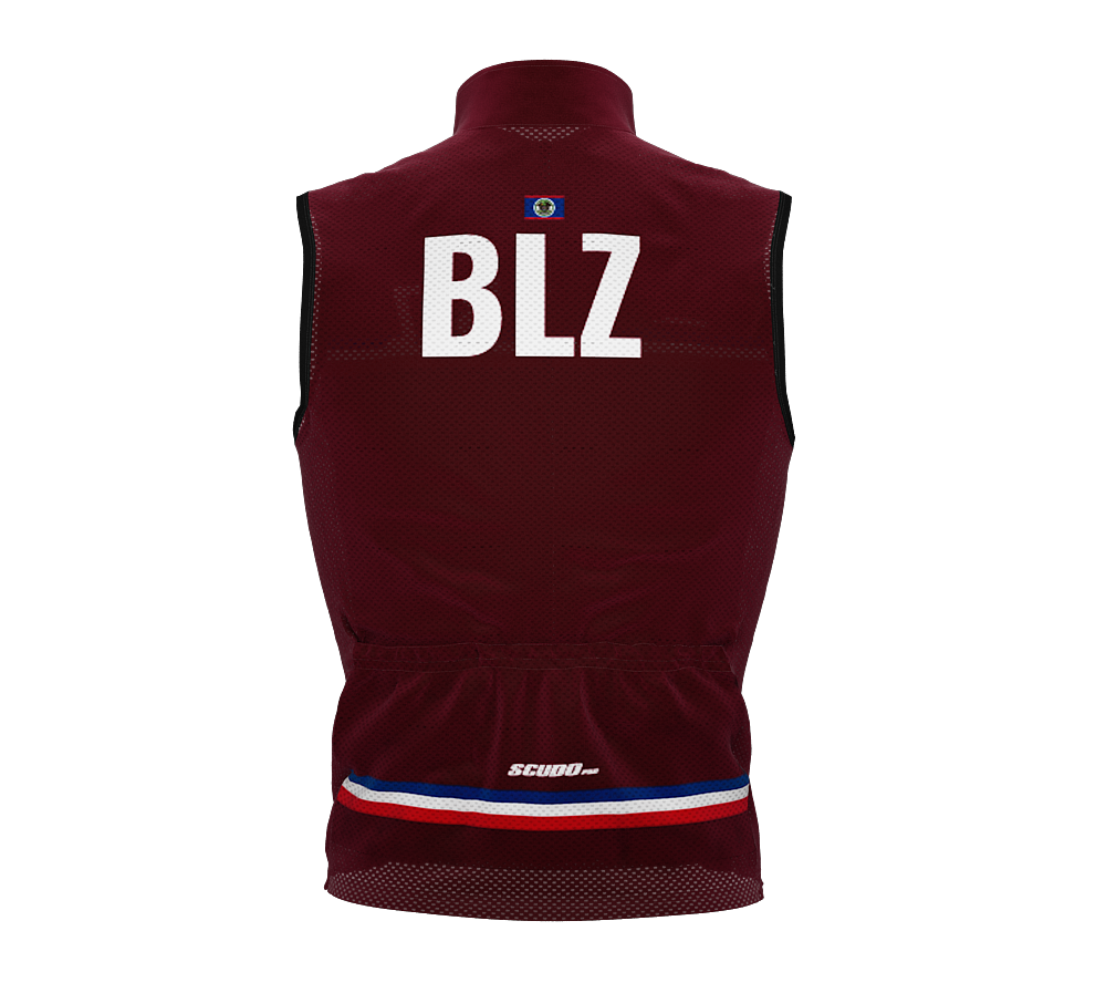 Wind Breaker Cycling Running Sports Vest Belize Country Code for Men And Women