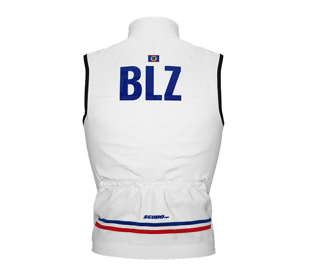 Wind Breaker Cycling Running Sports Vest Belize Country Code for Men And Women