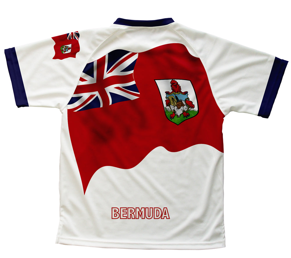 Bermuda Flag Technical T-Shirt for Men and Women