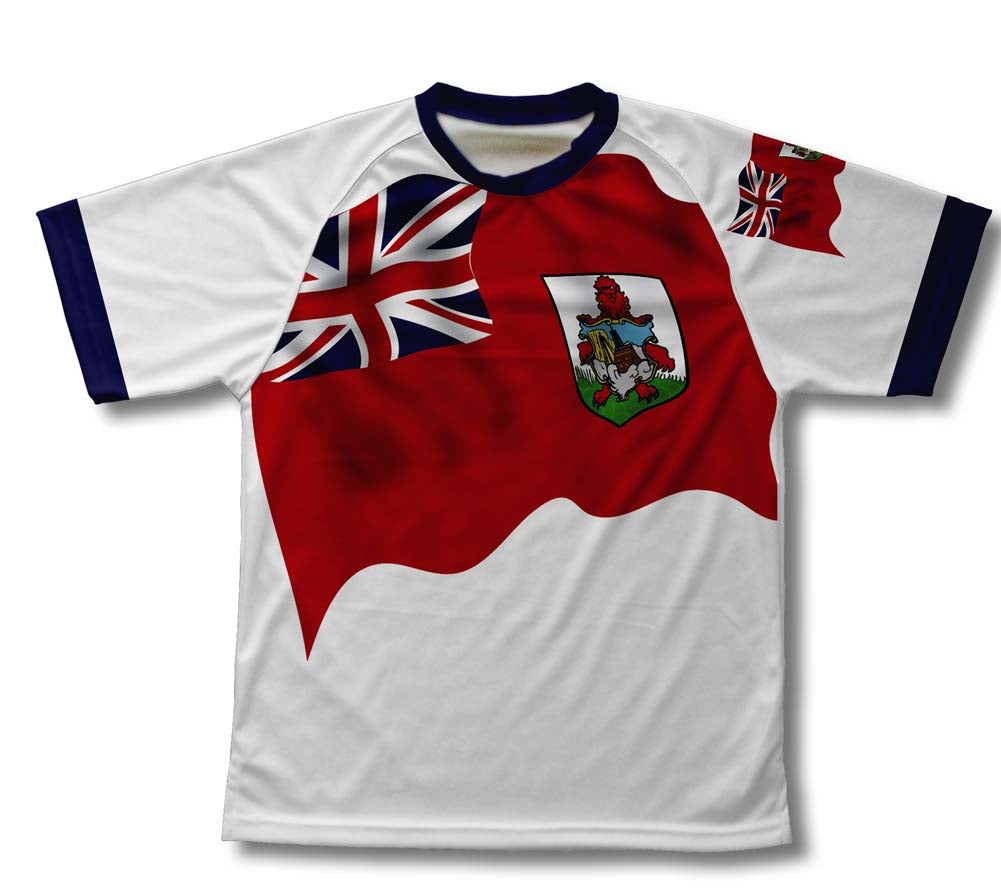 Bermuda Flag Technical T-Shirt for Men and Women