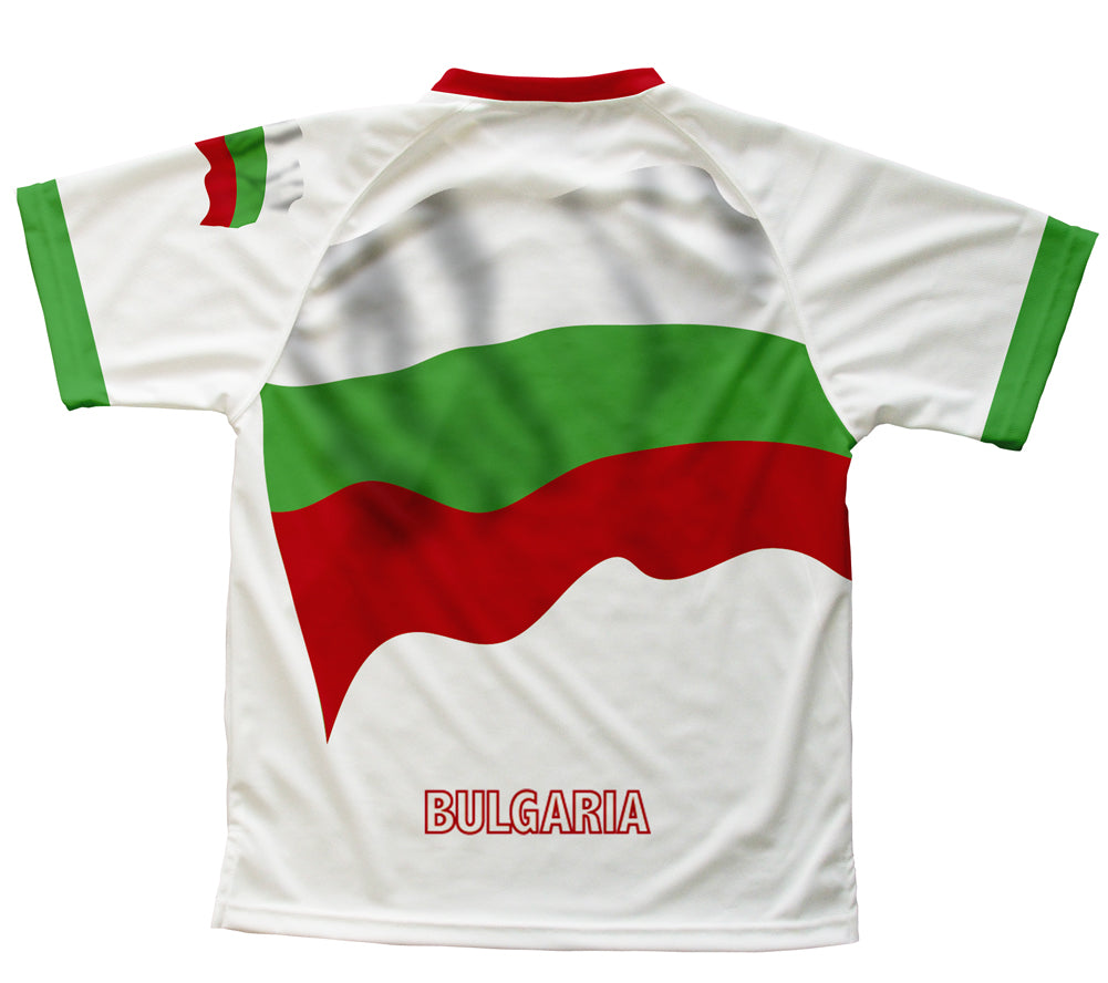 Bulgaria Flag Technical T-Shirt for Men and Women