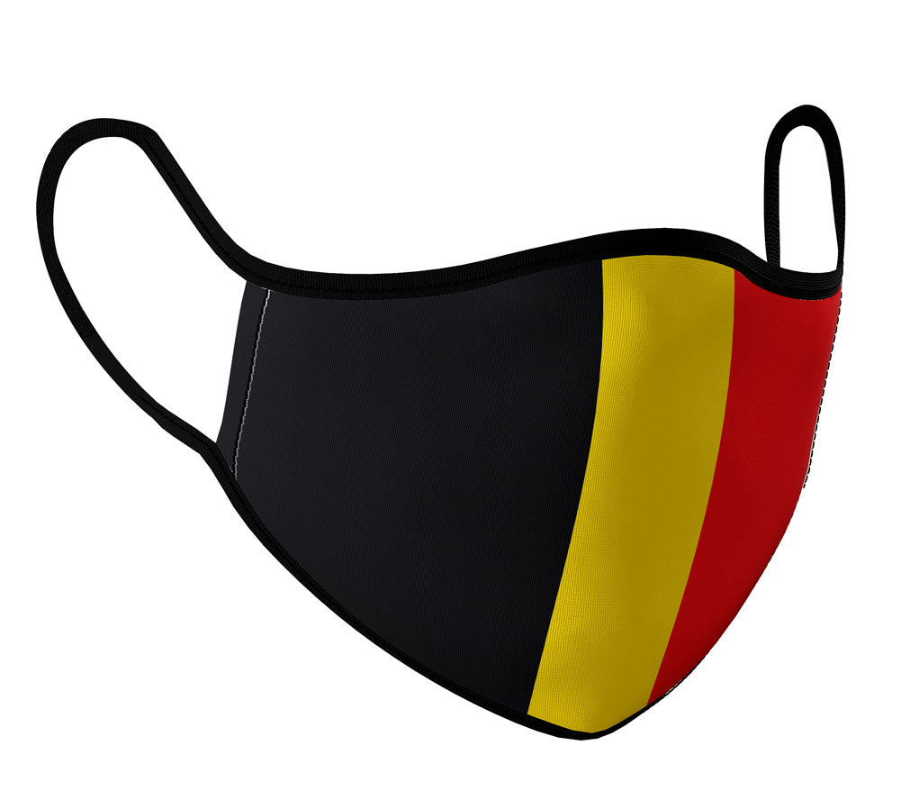 Belgium  - Face Mask with fluid and moisture resistant fabric. Reusable and Washable