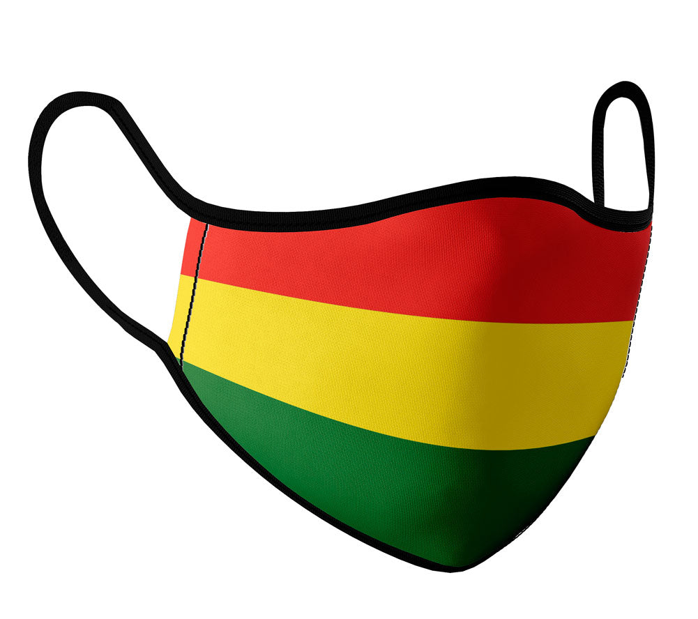 Bolivia - Face Mask with fluid and moisture resistant fabric. Reusable and Washable