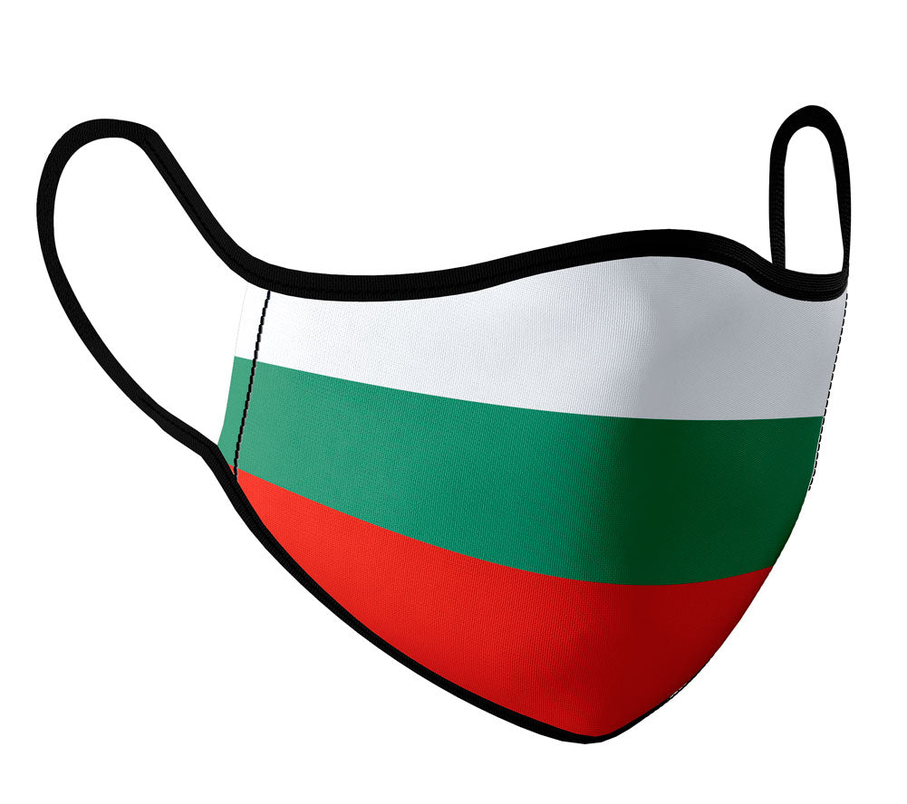 Bulgaria - Face Mask with fluid and moisture resistant fabric. Reusable and Washable