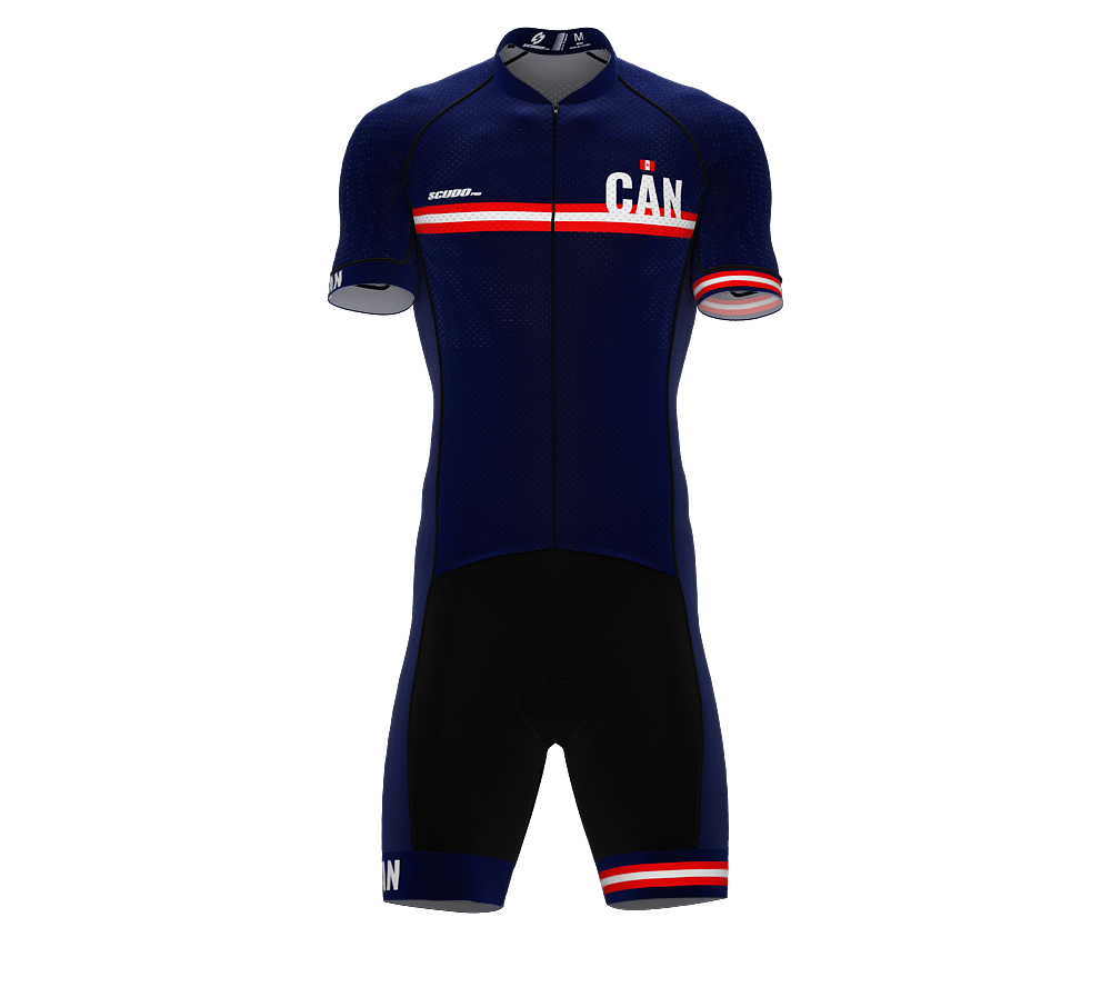 Canada Blue Code Cycling Speedsuit for Men