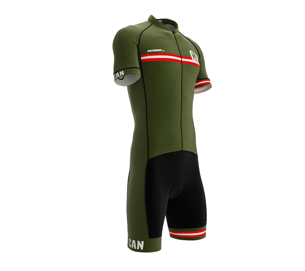 Canada Green Code Cycling Speedsuit for Men