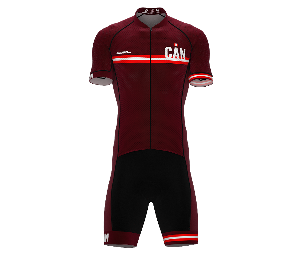 Canada Vine Code Cycling Speedsuit for Men