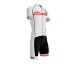 Canada White Code Cycling Speedsuit for Men