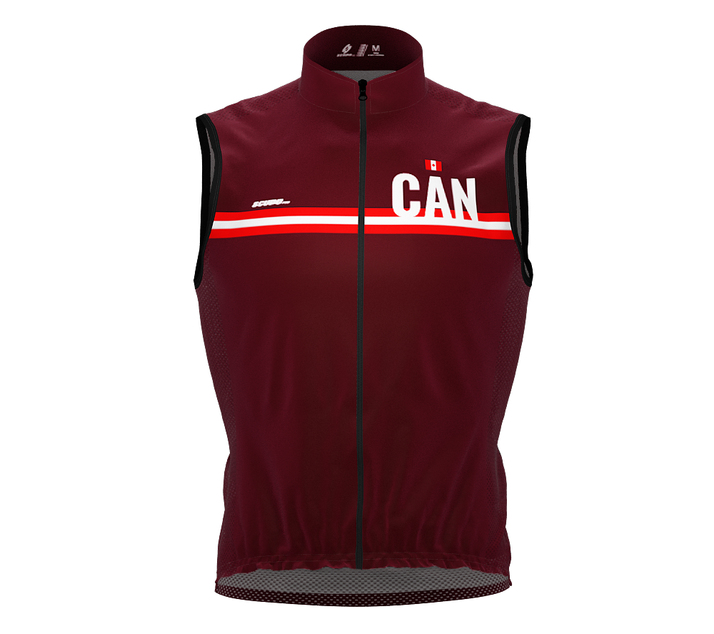 Wind Breaker Cycling Running Sports Vest Canada Country Code for Men And Women
