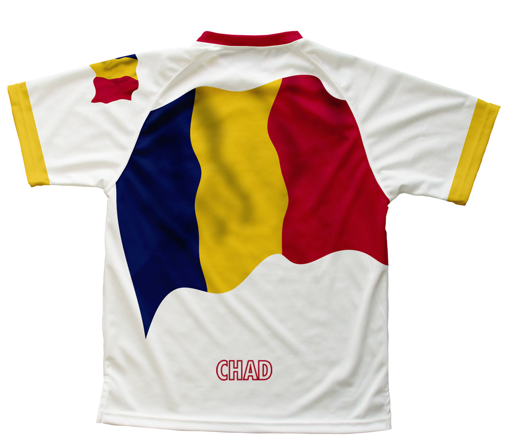 Chad Flag Technical T-Shirt for Men and Women